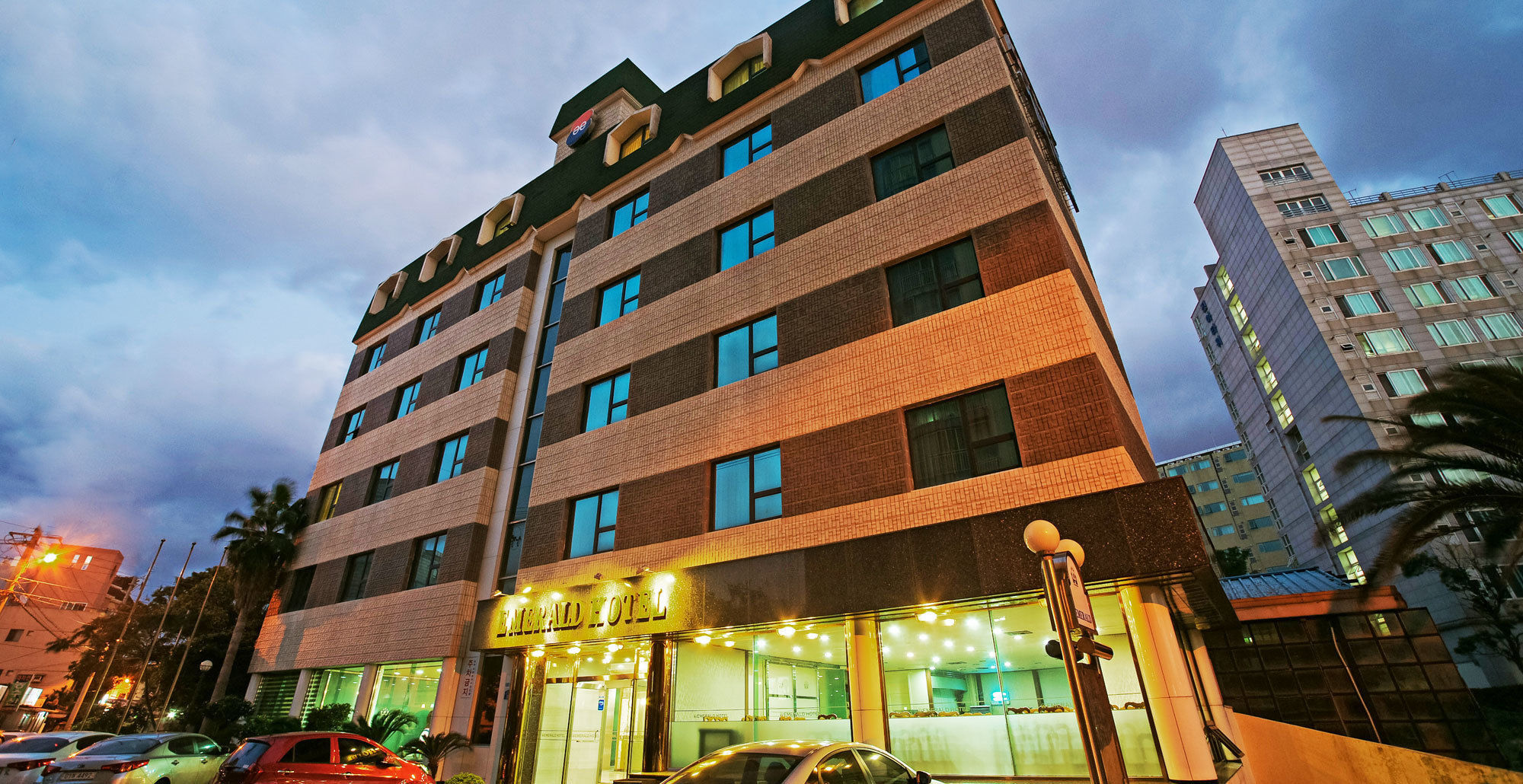 Emerald Hotel Čedžu Exteriér fotografie